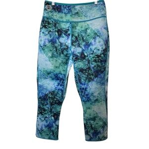 Zaggora Hot Pants Sauna Effect Capri Leggings